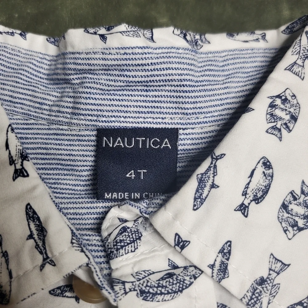 Nautica Kids‎ Fish Print Top